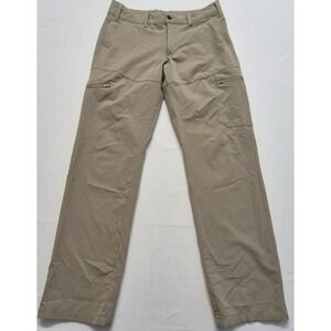 Magellan Outdoor Moisture wicking men's classic fit khaki hiking pants sz. 33W